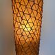 70s bamboo floor lamp