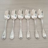 Set of 6 large old boulenger spoons