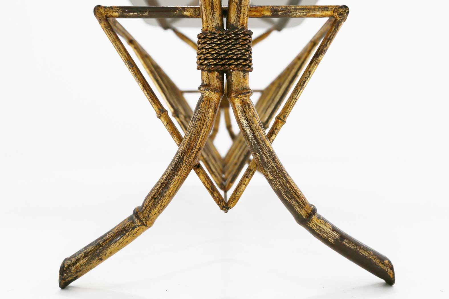 Regency bamboo coffee table