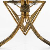 Regency bamboo coffee table