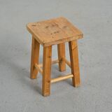 Charlotte Perriand stool, La Pierra Menta Residence, 1979