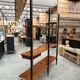 Modular teak shelf by Louis Van Teeffelen 1950s
