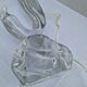 Lamp Base Swan Neck Signed Daum