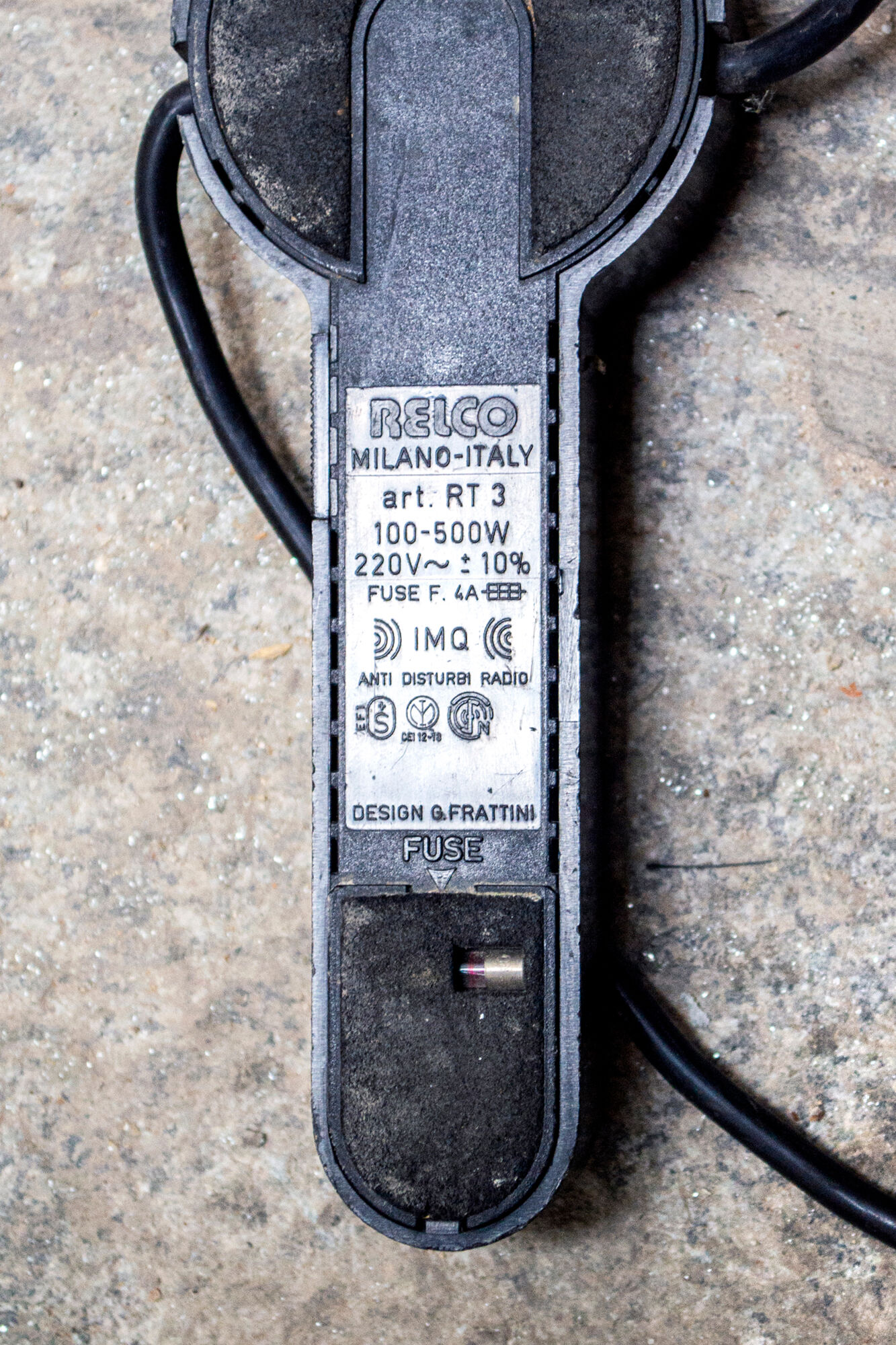 Gianfranco Frattini floor lamp for Relco Milano 80s Italy