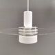 Classic Space Age pendant lamp from the 1980s, Denmark.