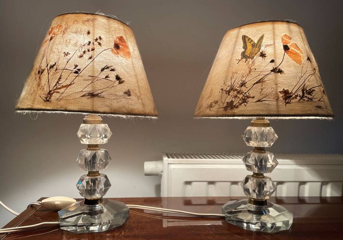 Pair of Art Deco lamps