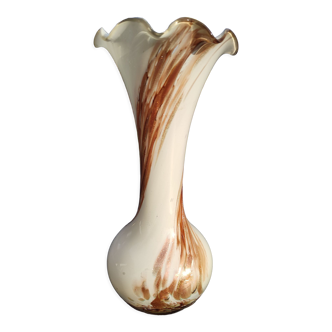 Vase vintage in blown glass