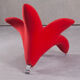 Postmodern Getsuen Lily Chair by Masanori Umeda for Edra, Italy, 1990s