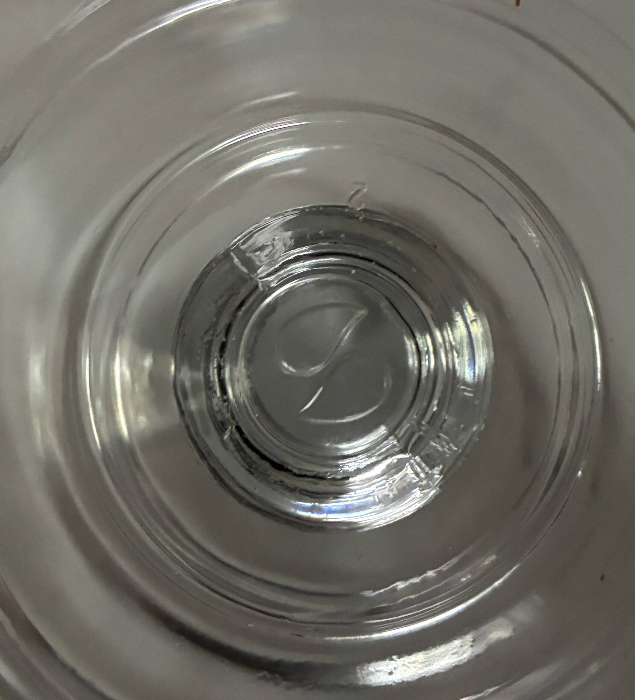 Turkish glass bonbonnière