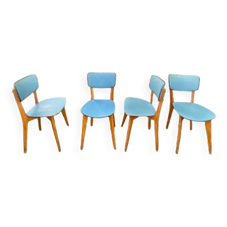 Set of 4 chairs 1950