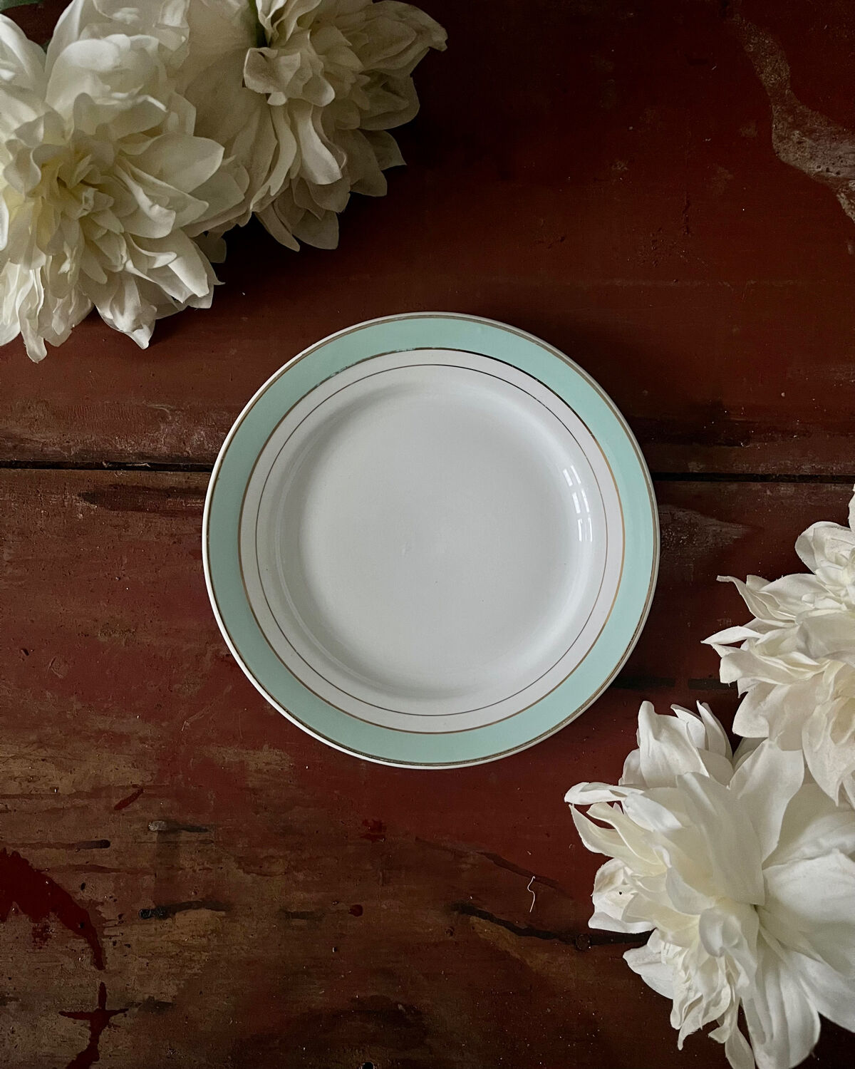 Set of 11 Luneville Epinay dessert plates