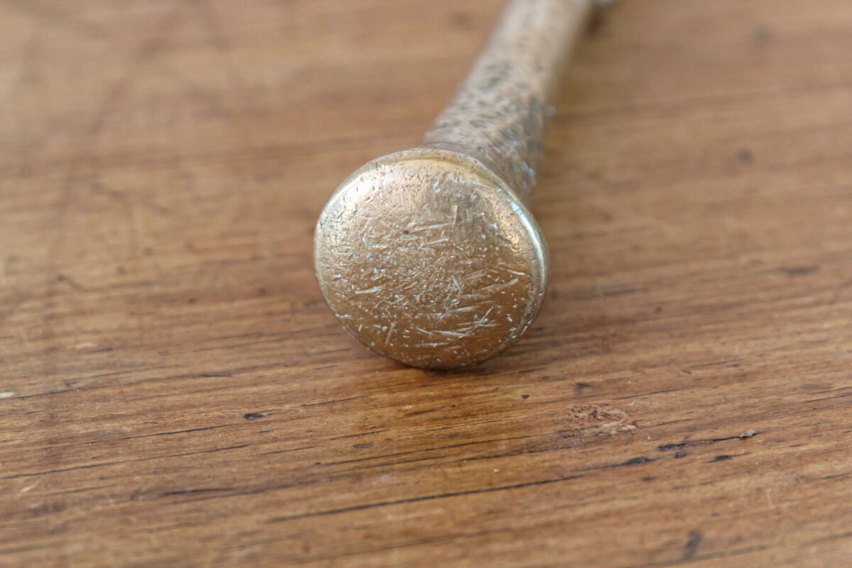 Bronze mortar and apothecary pestle