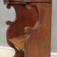 Liturgical stall and his nineteenth century mercy