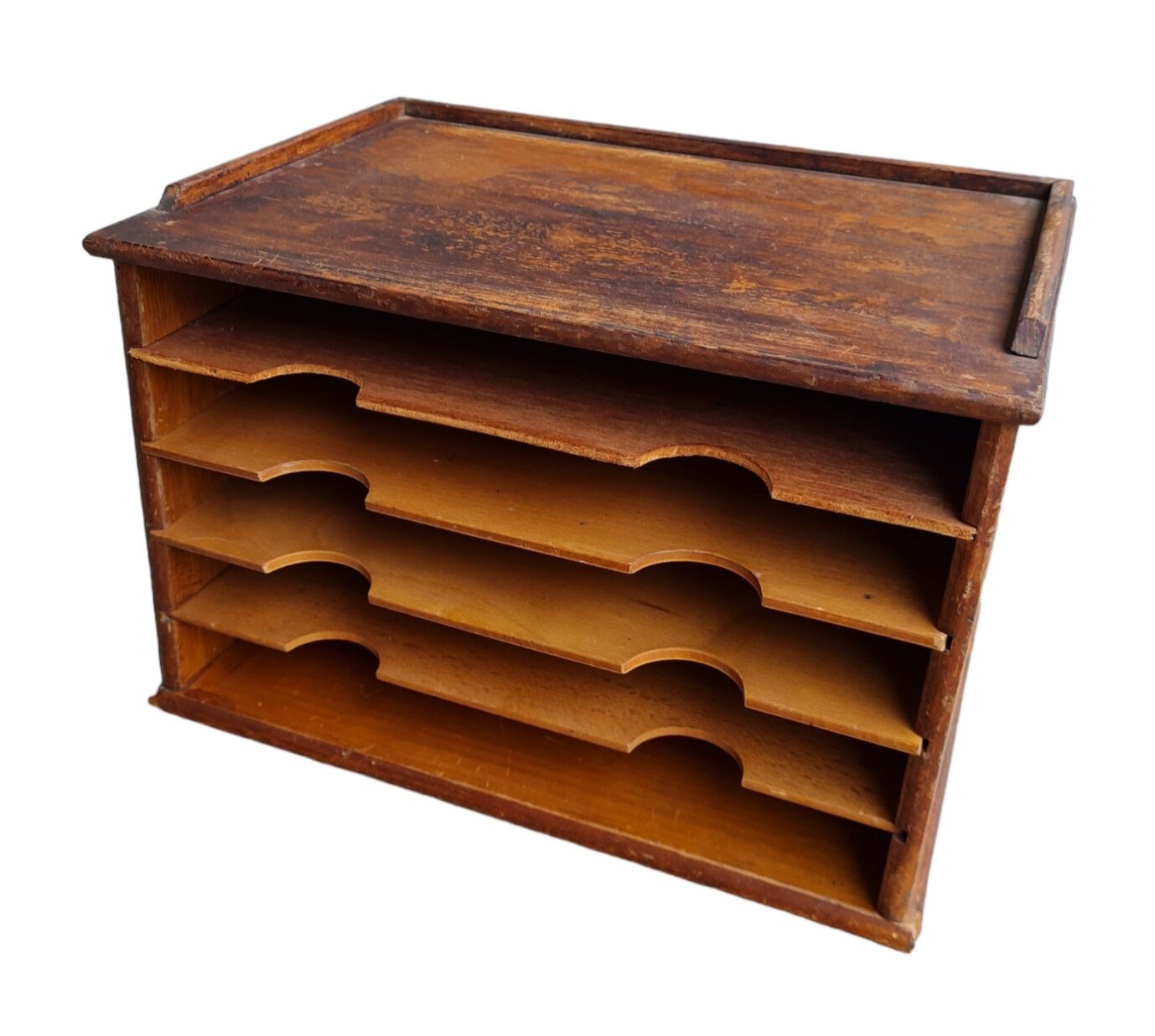 Vintage wooden office sorter 60s