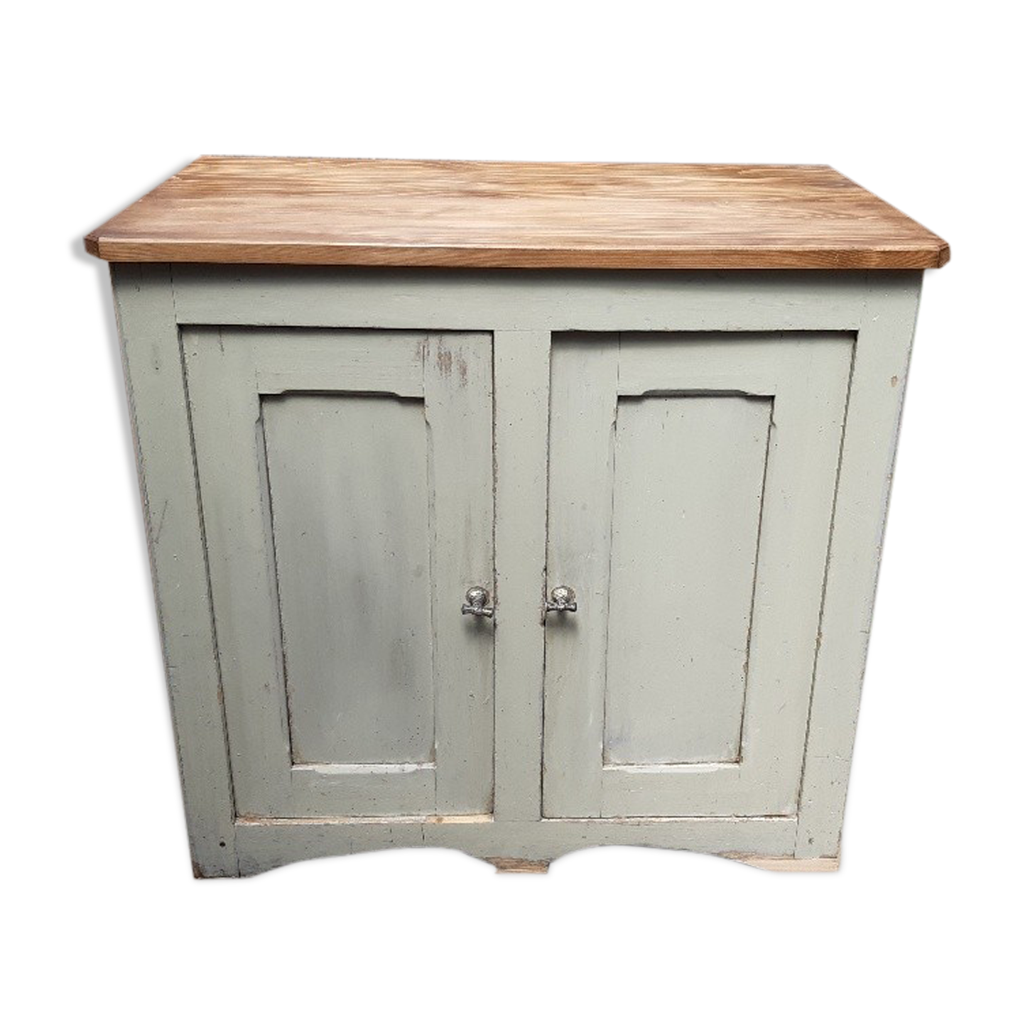 Parisian buffet green patina