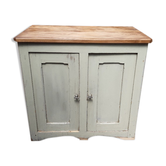 Parisian buffet green patina