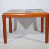 Teak Mosaic Side Table by Sallingboe Jellin 1970s
