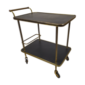 Vintage brass bar service