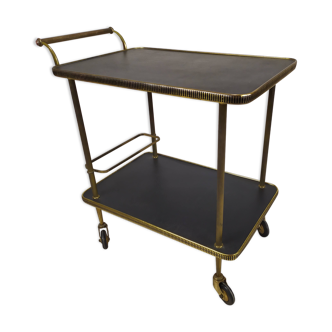 Vintage brass bar service