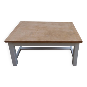 Table basse vintage piètement