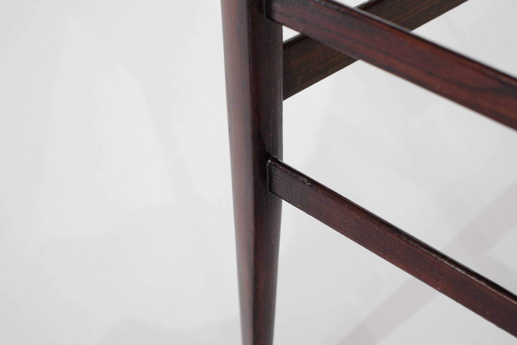 "Superleggera" chair in wood, created by Gio Ponti for Cassina, Italy.