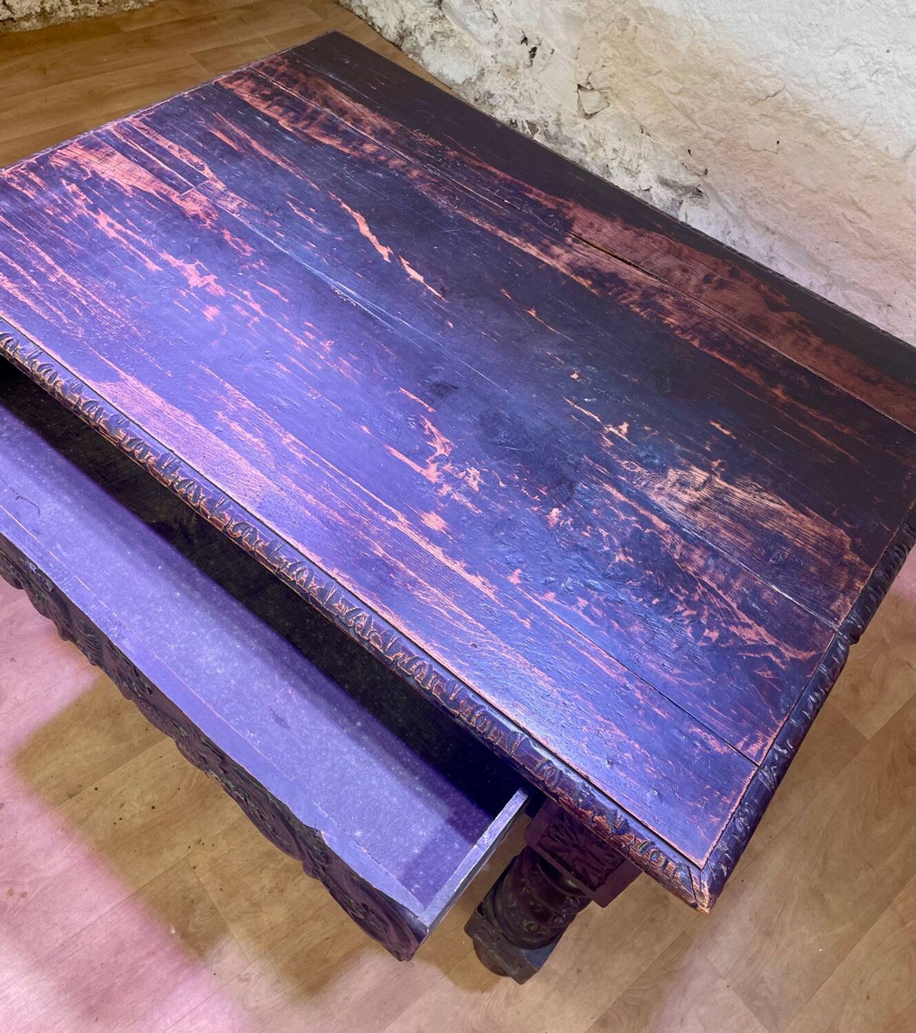 Louis XIII style desk table