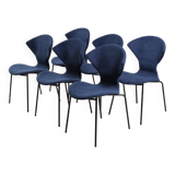 6 vintage Burov Dangles Defrance &950 chairs