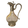 Glass and pewter carafe
