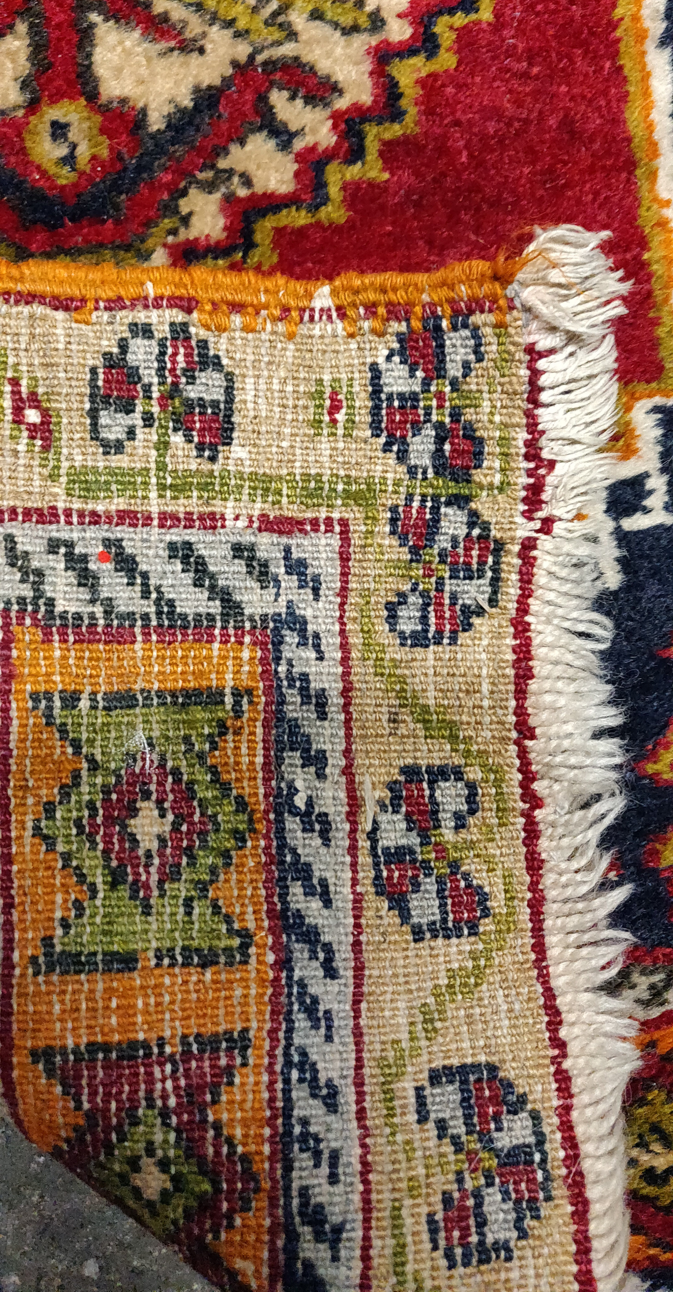 Handmade Persian wool rug 100cm