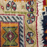 Handmade Persian wool rug 100cm