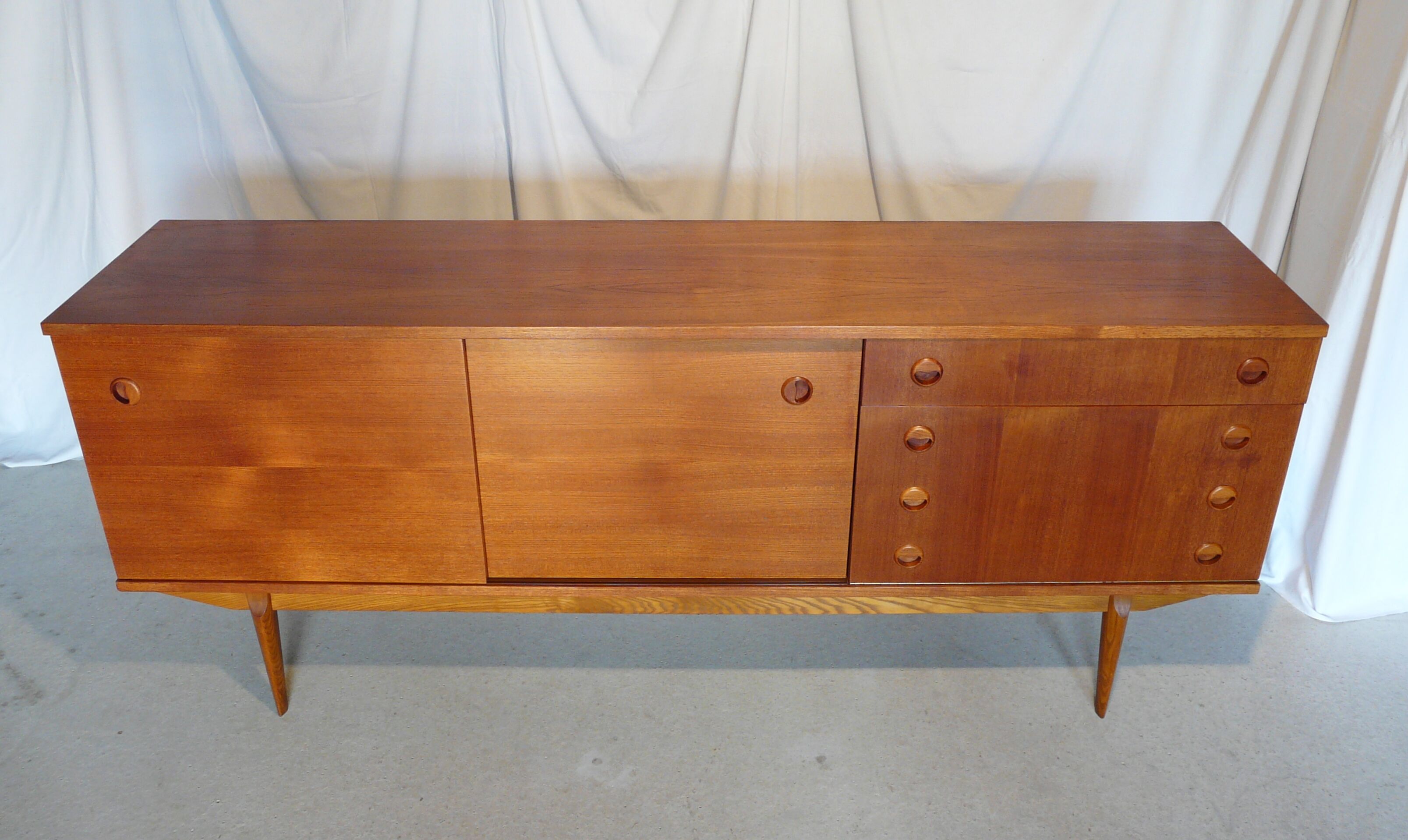Scandinavian sideboard in teak 60s