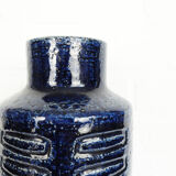 Ceramic vase C15 in cobalt blue Per Linnemann-Schmidt for Palshus, Denmark, 1960s