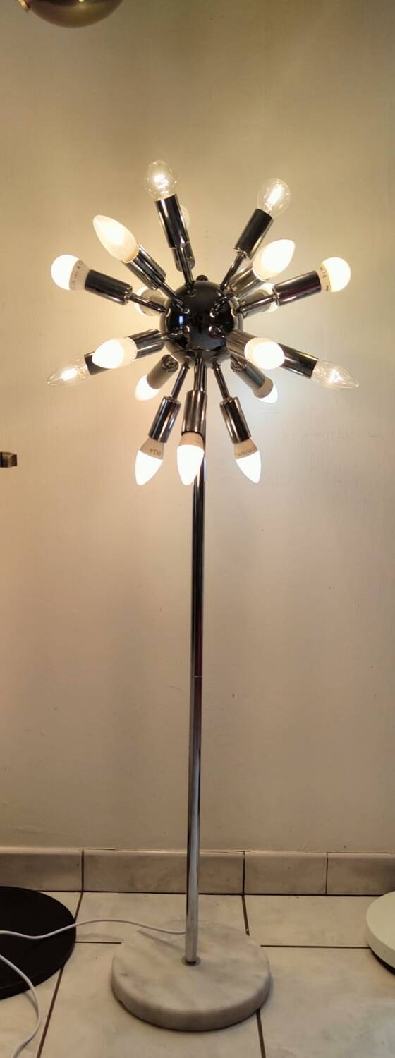 Lampadaire spoutnik 1980 vintage