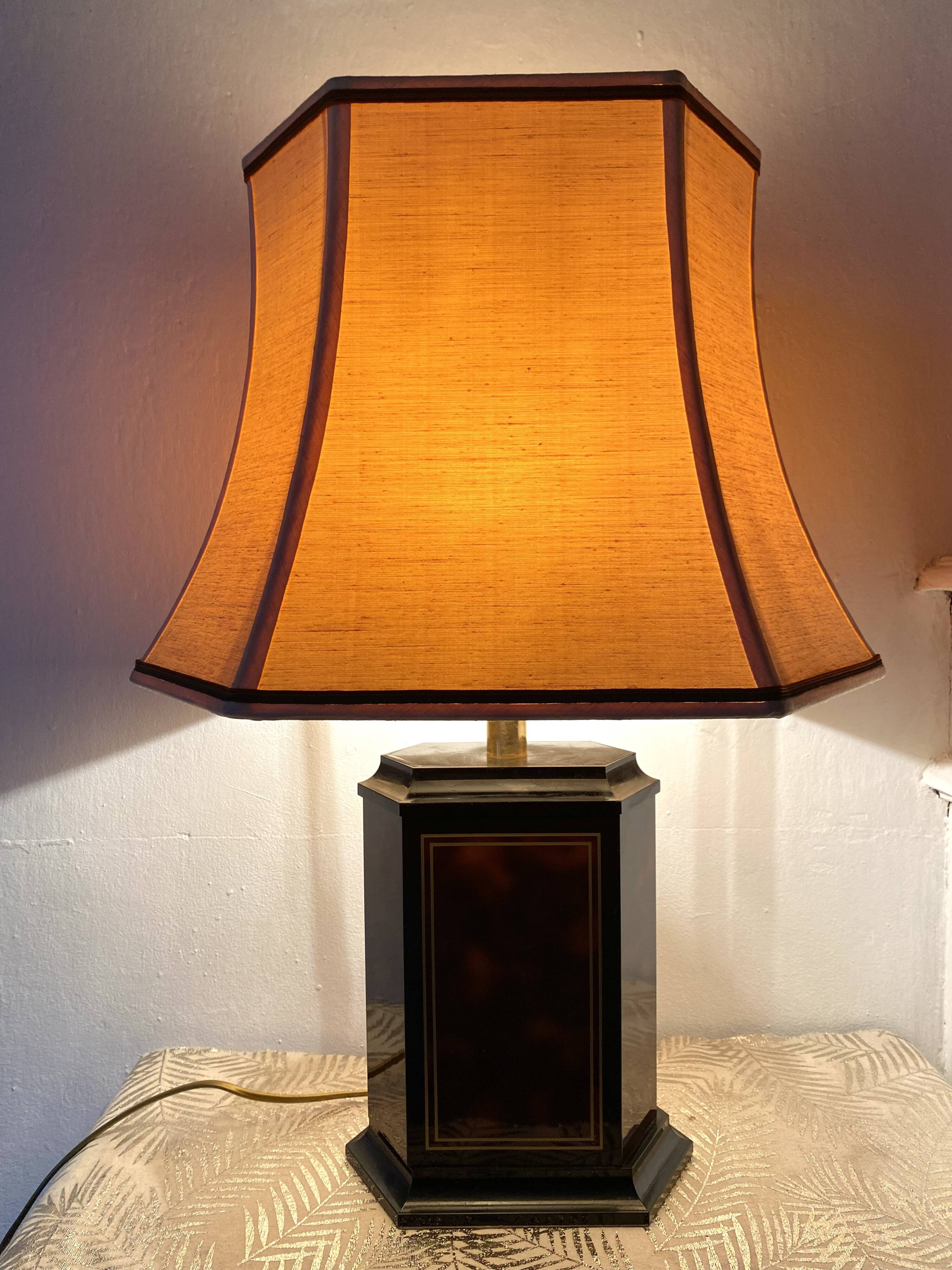 Lampe vintage salon années 70-80