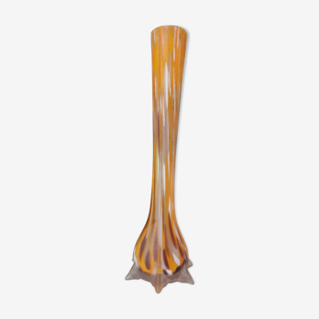 Vase soliflore en verre soufflé