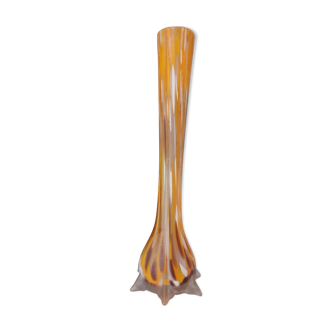 Blown glass soliflore vase