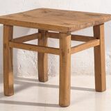 Antique square coffee table (c.1900) #6