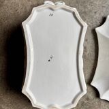 Centerpiece, white earthenware soup tureen