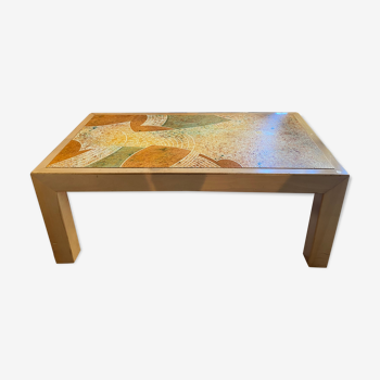Ceramic coffee table Bernard Buffat