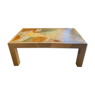 Ceramic coffee table Bernard Buffat