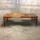 Extendable Palisander Dining Table by Henry Rosengren Hansen for Brande, 1960s