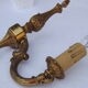 Set of 3 bronze gold appliques style Louis XVI end 19th
