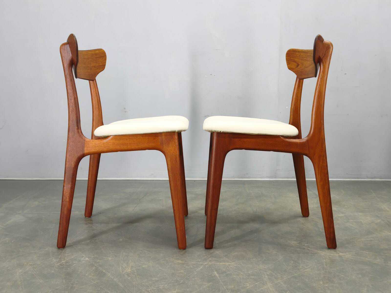 Set of 4 Danish Teak Dining Chairs by Schionning & Elgaard, 1960s