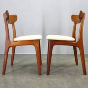 Set of 4 Danish Teak Dining Chairs by Schionning & Elgaard, 1960s