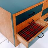 Vintage wooden chest of drawers