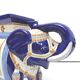 Large ceramic elephant blue plant holder