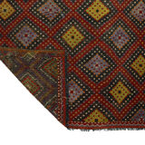 Anatolian handmade kilim rug 272 cm x 191 cm