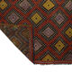 Anatolian handmade kilim rug 272 cm x 191 cm