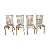 4 rattan chairs
