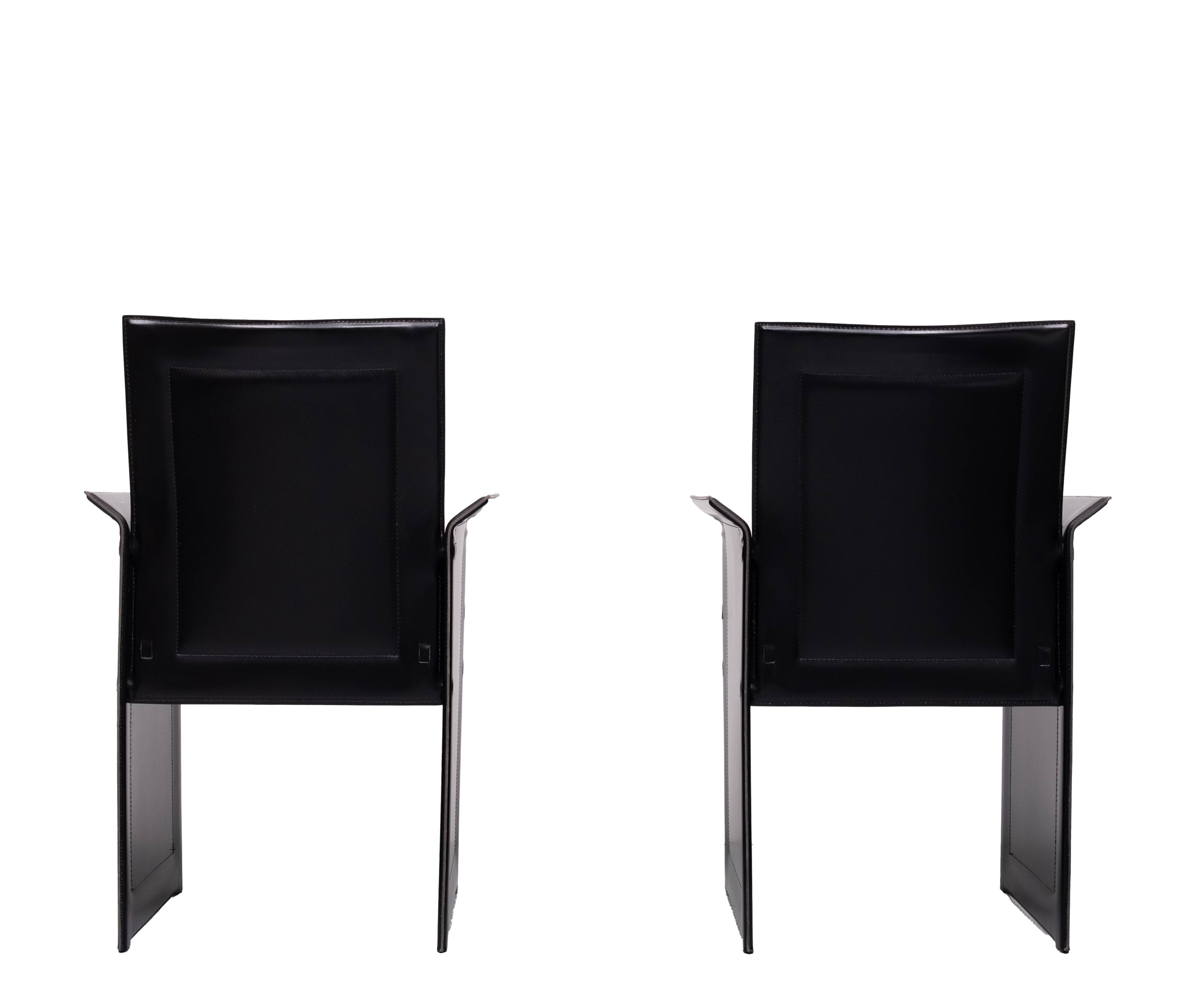 Pair Arm Chairs Arrben model solaria 1970s Italy